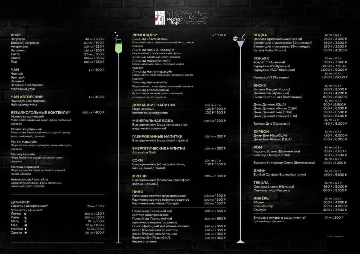 Клуб RestoBar1935 - Москва